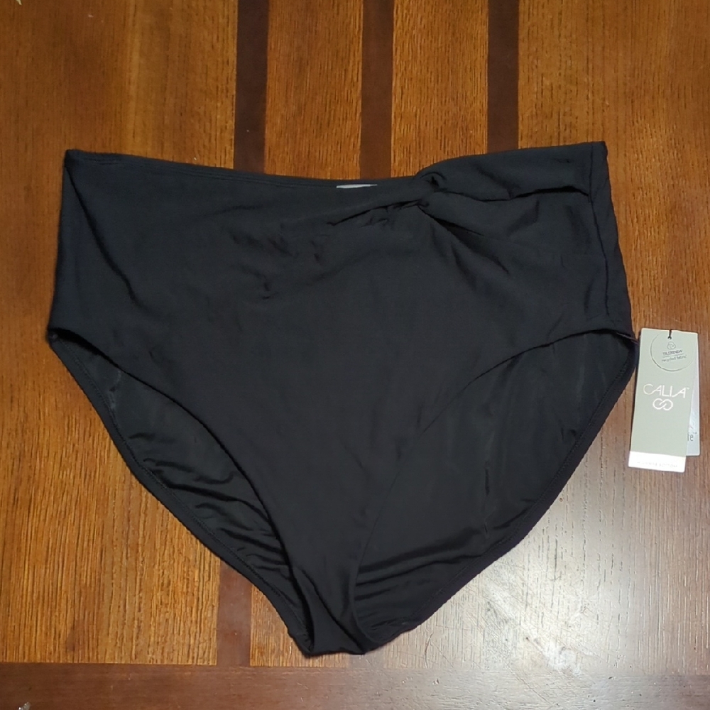 Black Women's High-Waisted Briefs